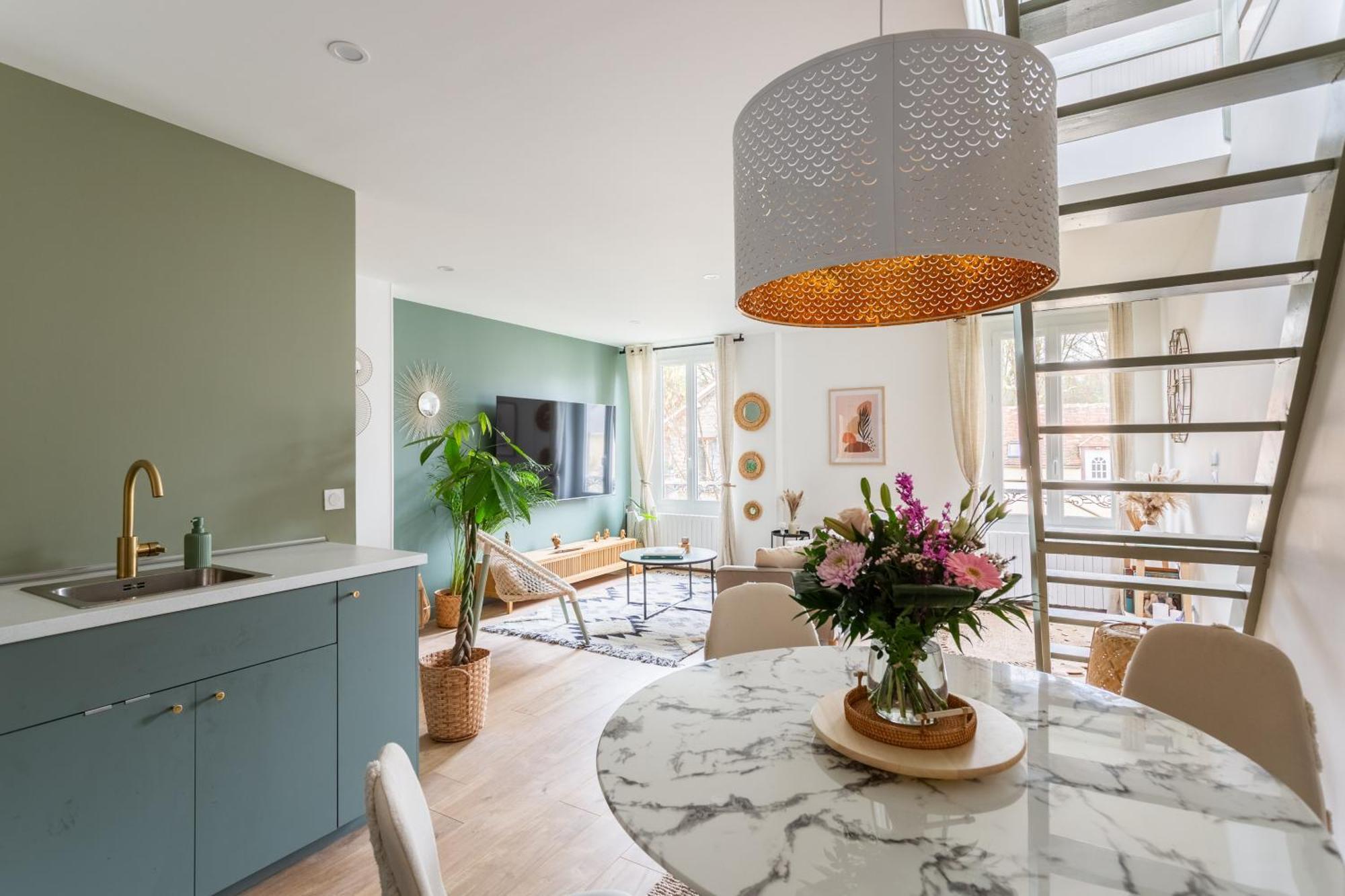 Apartamento Lrl 5 - Les Reflets Du Loing - Nemours-Centre Exterior foto